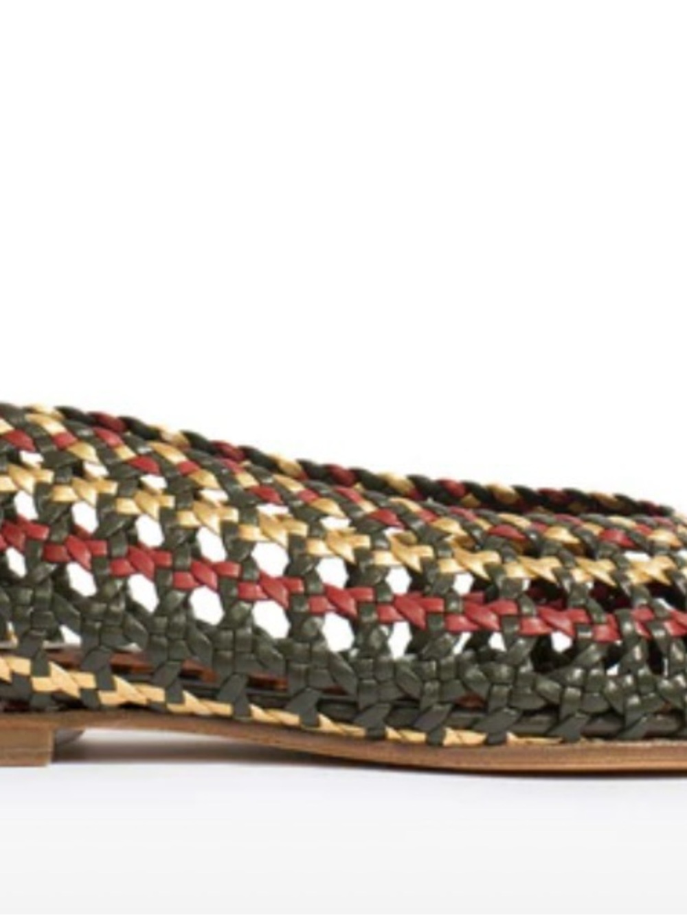Anonymous Copenhagen Woven Leather Ballet Flats - like new condition - Picture 2 of 9